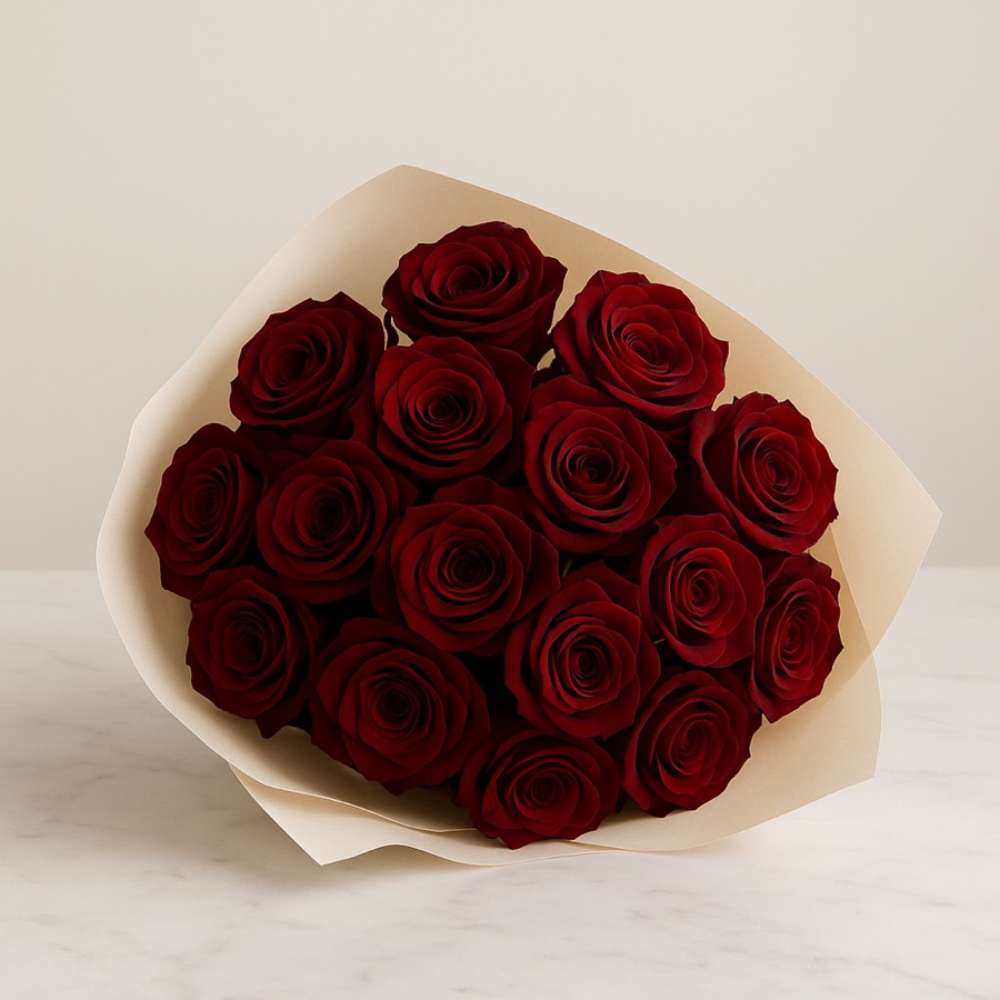 Ramo de rosas vermelhas